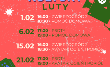 Repertuar kinowy na luty
